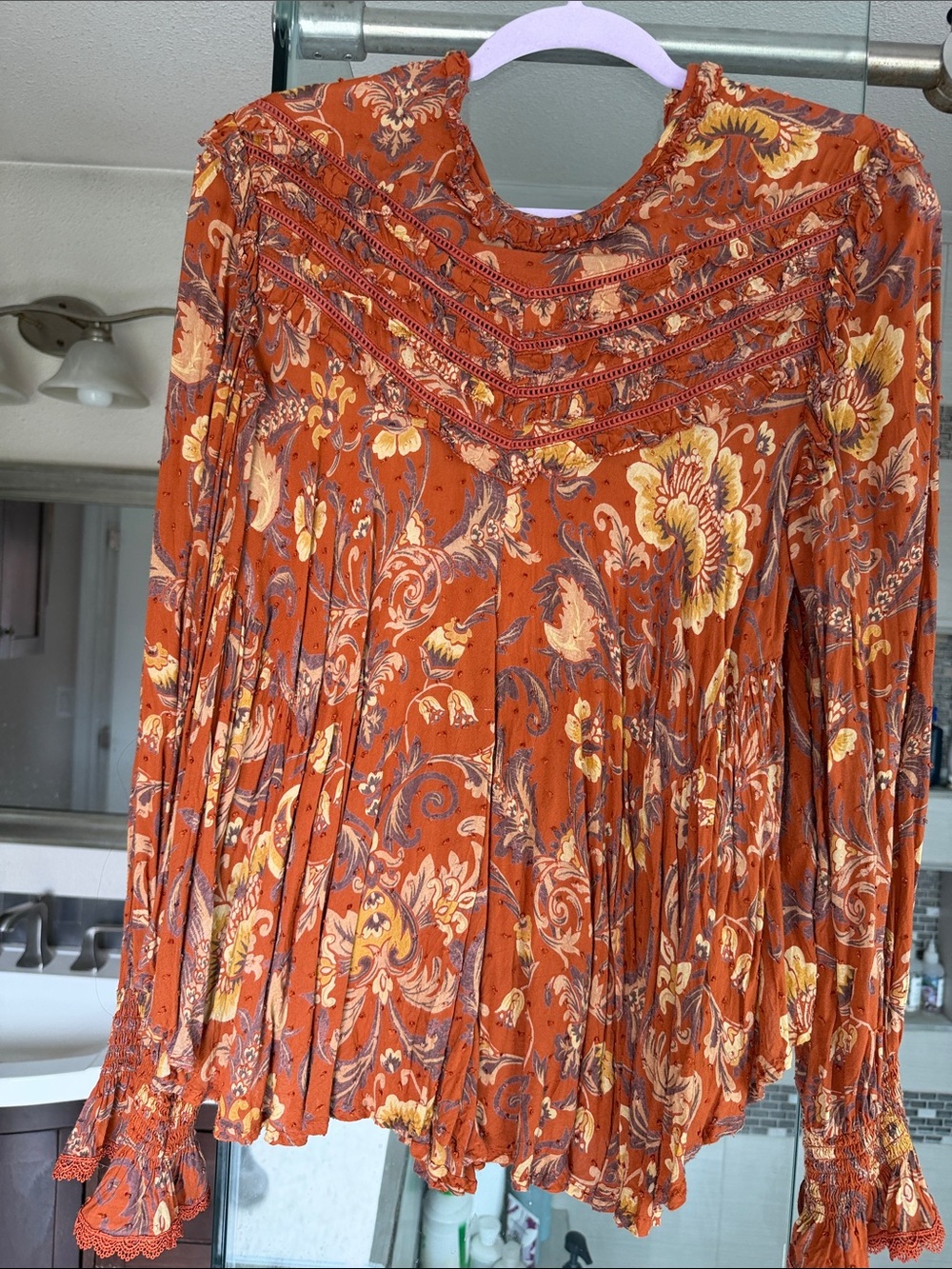 Spell Floral Boho Blouse